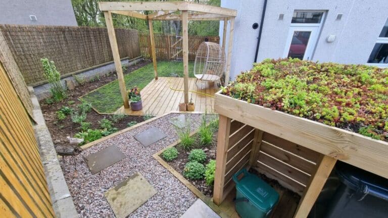 Productive Suburban Garden