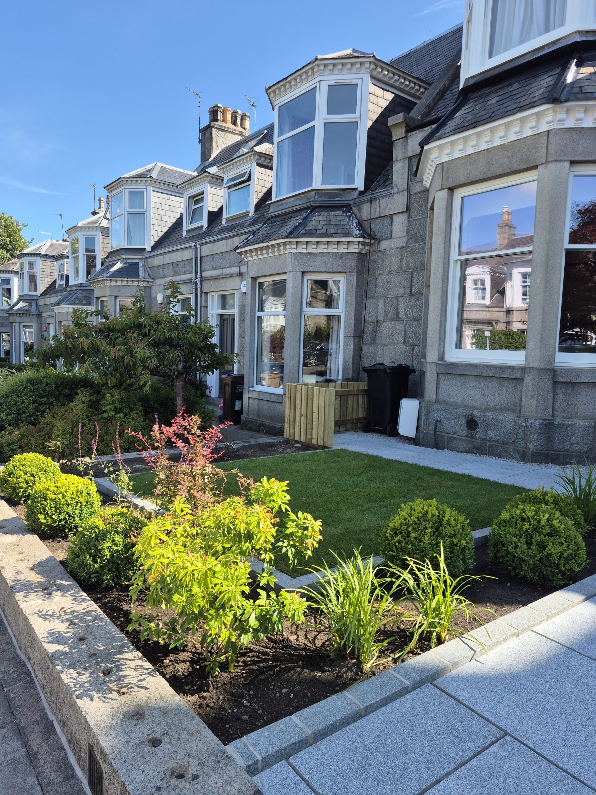 After - Aberdeen West End Front Garden