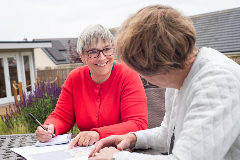 Joanne Evans, garden designer at Gerbera Designs, Aberdeenshire